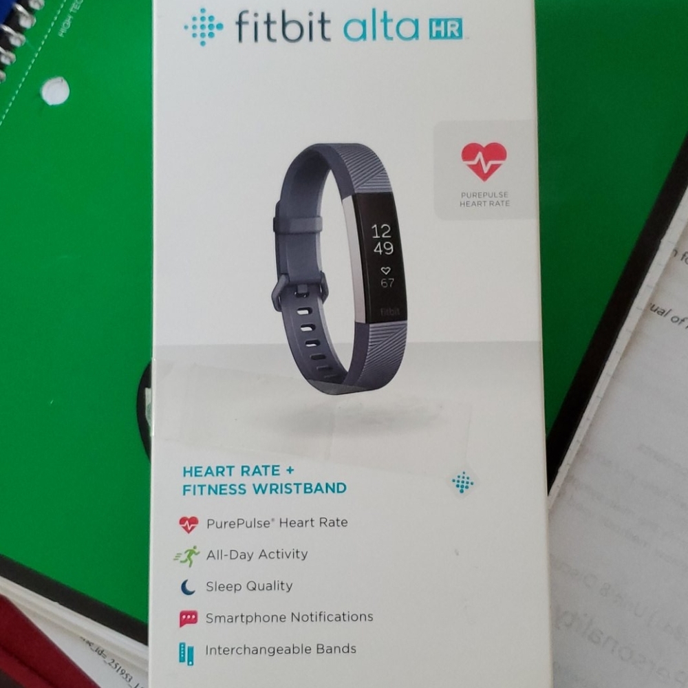 Fitbit Alta HR Fitness Watch Tracker - out of package